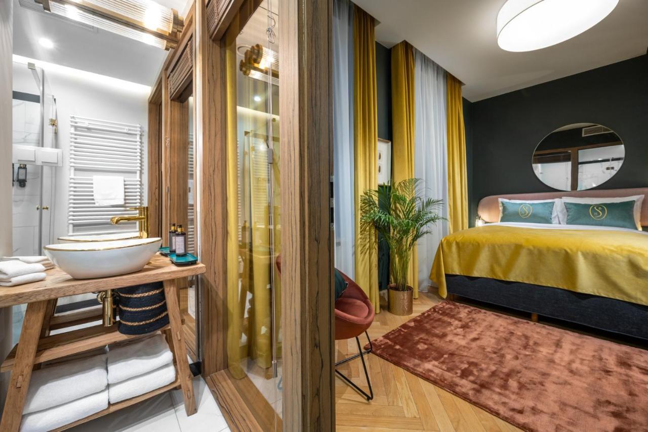 Sava Boutique Hotel Varsó Kültér fotó